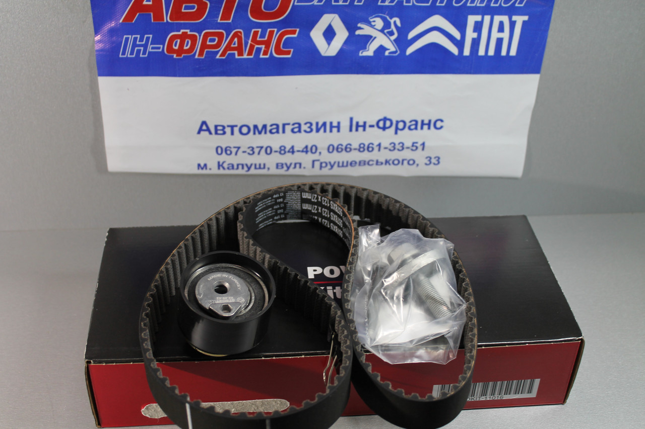 Комплект ременя ГРМ GATES Renault Kangoo, Megane II/ III. Scenic II/ III; Nissan Qashqai 1.5dci 2001-