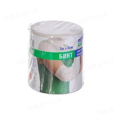 Еластичний бинт, Medtextile середньої розтяжності, розмір 3 м х 8 см, фото 1
