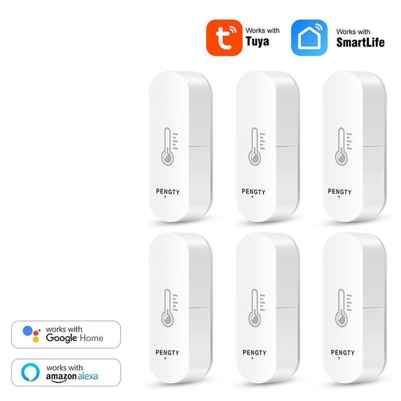 Wi-Fi датчик температуры и влажности PT-TY800S Tuya Smart / Smart Life ...