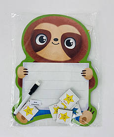 Магнітна дошка з маркером "Лінивець" VT3601-22 Vladi Toys Україна