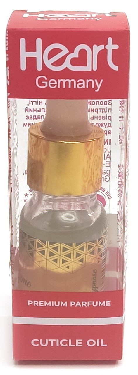 Heart,Масло для кутикули парфумована, 10мл Hypnose (Червона Коробка)