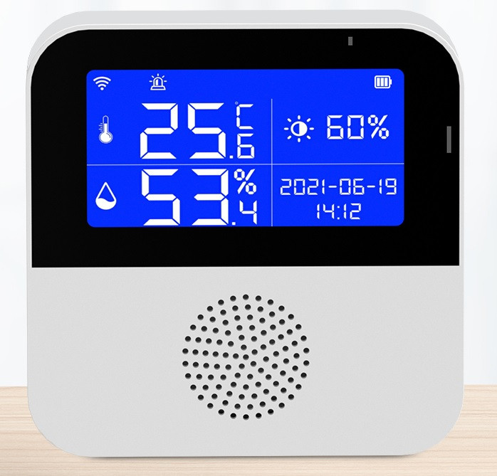 Wi-Fi датчик температури та вологості Smart Life / Tuya Smart c ...
