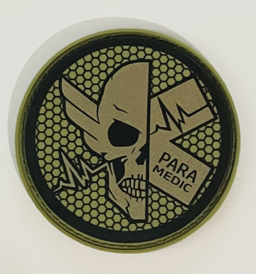 НАШИВКА Paramedic Olive PVC