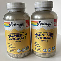Solaray Magnesium Glycinate Магній гліцинат 350 мг, 240 капсул