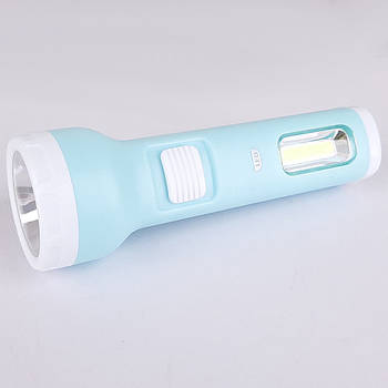 Світлодіодний LED ліхтарик ручний акумуляторний 1 ват + 1 ват COB Sneha (99782615-15-31)