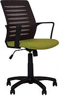 Компьютерное офисное кресло для персонала Вебстар Webstar GTP Black Tilt PL62 OH-14/C-89 черный с зеленым IM