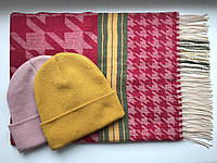 Комплект шарф и шапка мягкий и теплый