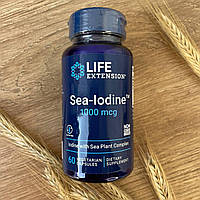 Life Extension, Sea-Iodine, 1000 мкг, 60 вегетарианских капсул