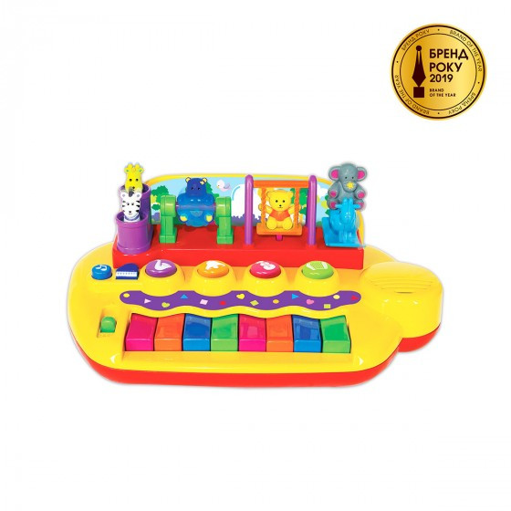 Піаніно - Звірята на гойдалці (звук) Kiddieland - Preschool 033423
