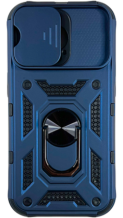 PC + TPU чохол Camshield armor для iPhone 14 Pro / синій, фото 3