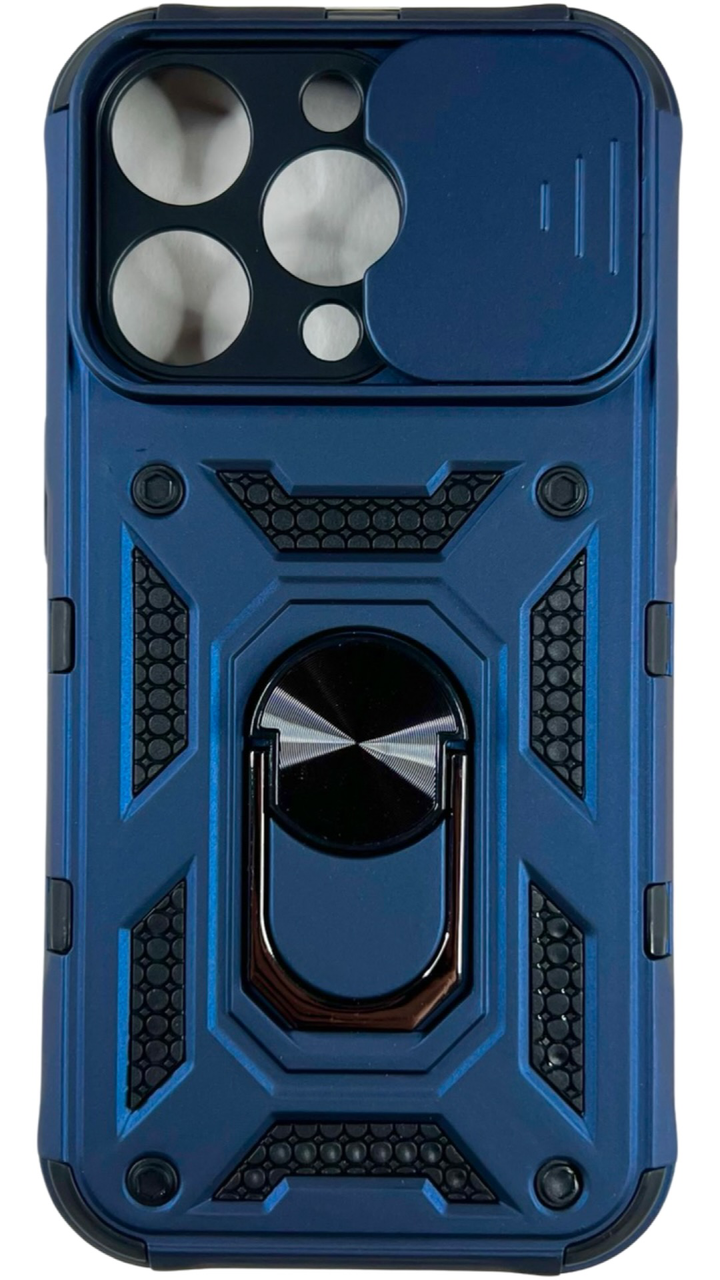 PC + TPU чохол Camshield armor для iPhone 14 Pro / синій