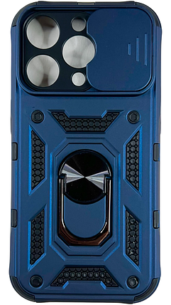 PC + TPU чохол Camshield armor для iPhone 14 Pro / синій, фото 1