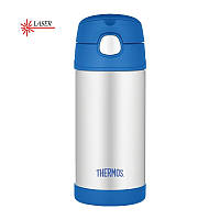 Thermos FUNtainer Дитячий термос з трубочкою 355мл, синій 120014