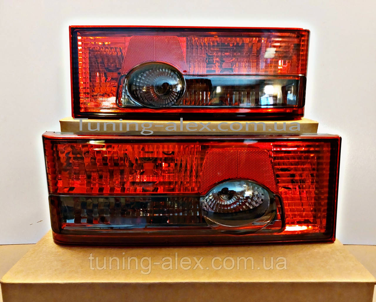 ФОНАРИ ЗАДНИЕ ВАЗ 21099 (КРАСНЫЙ-ТОНИРОВАННЫЙ) (ЛАМПОВЫЕ) (ID ...