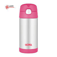 Thermos FUNtainer Дитячий термос з трубочкою 355мл, рожевий 120015