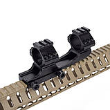 Закріплення для оптичного прицілу Кр-LD25403-d=25.4 mm-Weaver, 185 г, фото 9