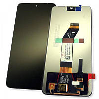 Дисплей для Xiaomi Redmi 10, Redmi 10 Prime, із сенсором чорний оригінал 100%