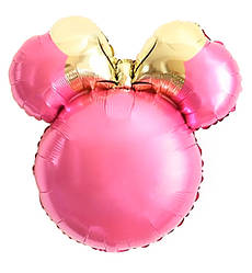 Повітряні кульки "Мінні золотий бант", 62*73 см