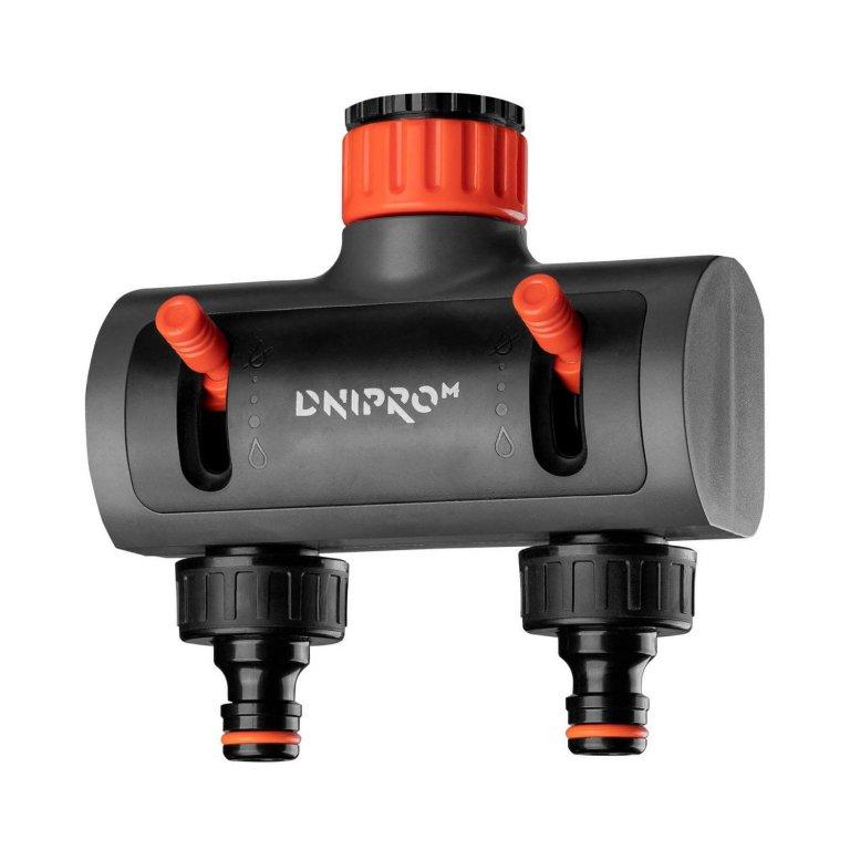 Розподільник для поливання Dnipro-M H3 2 канальний, фото 1