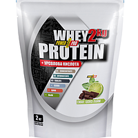 Whey Protein со вкусом шоко-лайм 2 кг. Протеин Power Pro