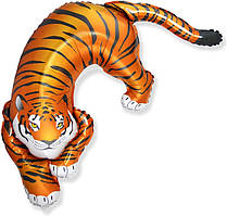 Фольгована фігурна куля "Дитий Тигр".  Розмір: 108см*75см. Пр-во: FlexMetal (Іспанія)