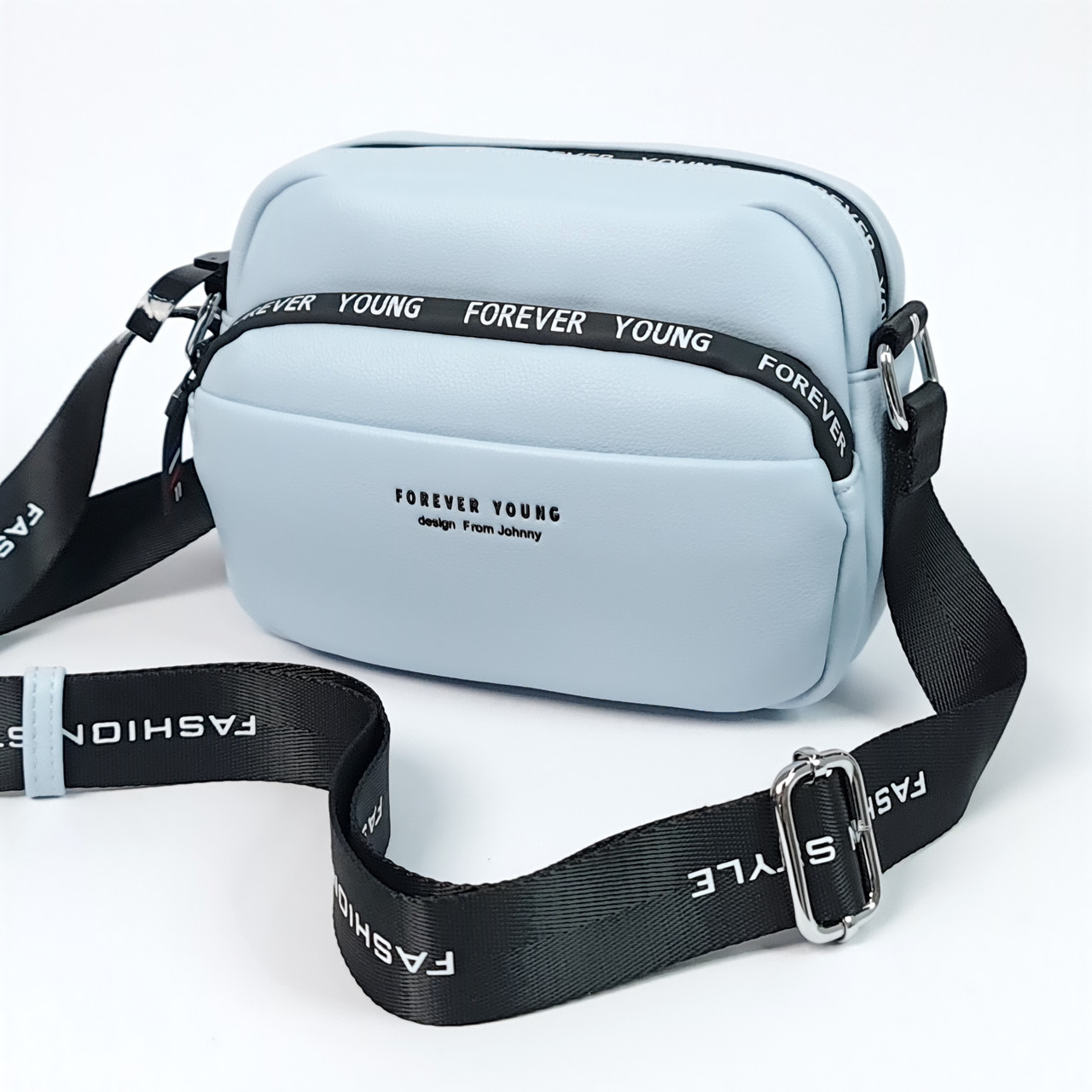 Сумка жіноча JOHNNY блакитний 20х16х7 см (4407-1), фото 1