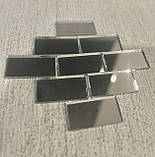 Дзеркальна мозаїка 1х2 см 100 шт/уп, фото 3