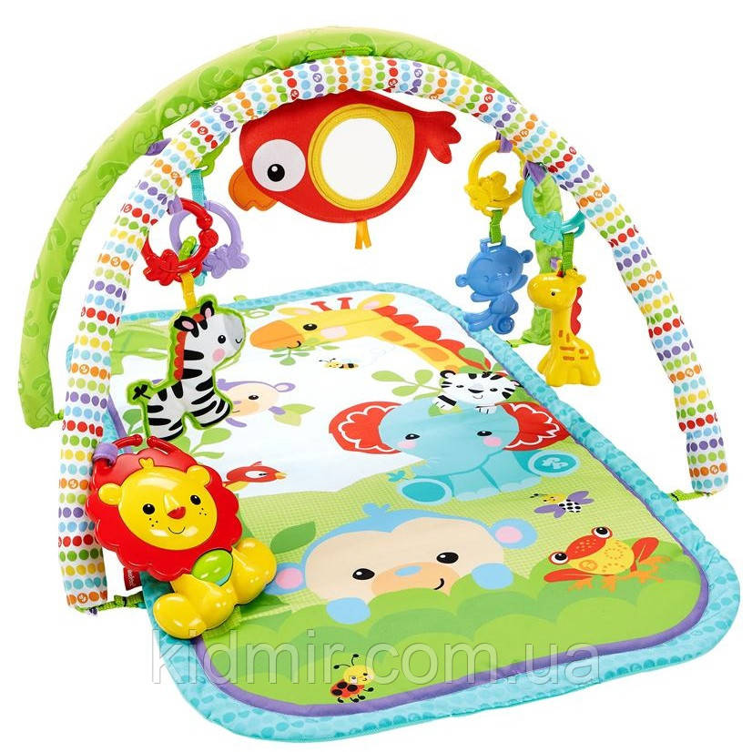 Розвивальний килимок 3-в-1 Тропічні друзі Fisher Price CHP85, фото 1