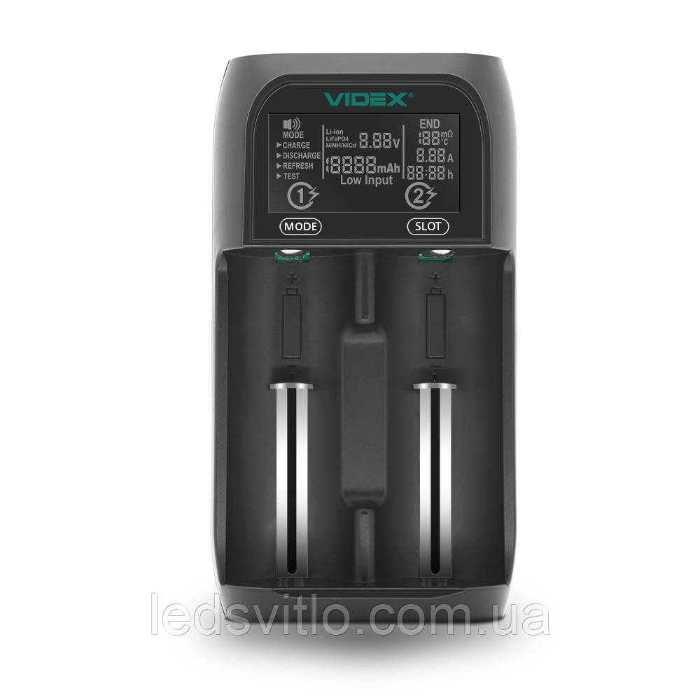 Універсальний зарядний пристрій Videx VCH-UT201 з функцією Power Bank