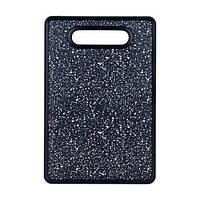 Дошка обробна пластикова 20*30*1,2 см темний мармур Ringel