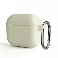 Чохол Soft Case для AirPods 3 (2021) + карабін Antique White