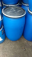 Бочки пластикові б/у 227 л (кришка хомут) (чиста)