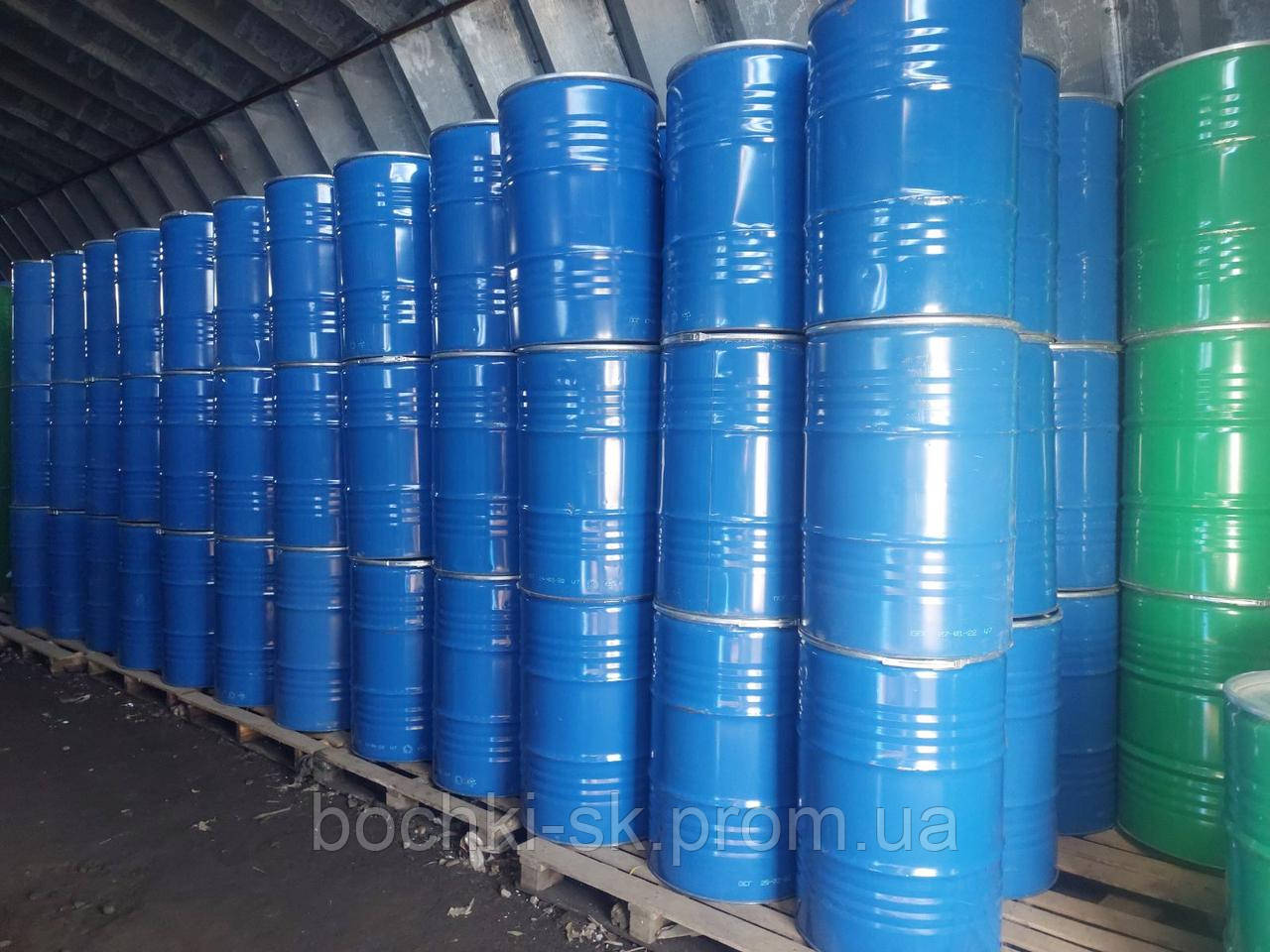 Бочки харчові 216 л, оцинкована кришка, фото 1