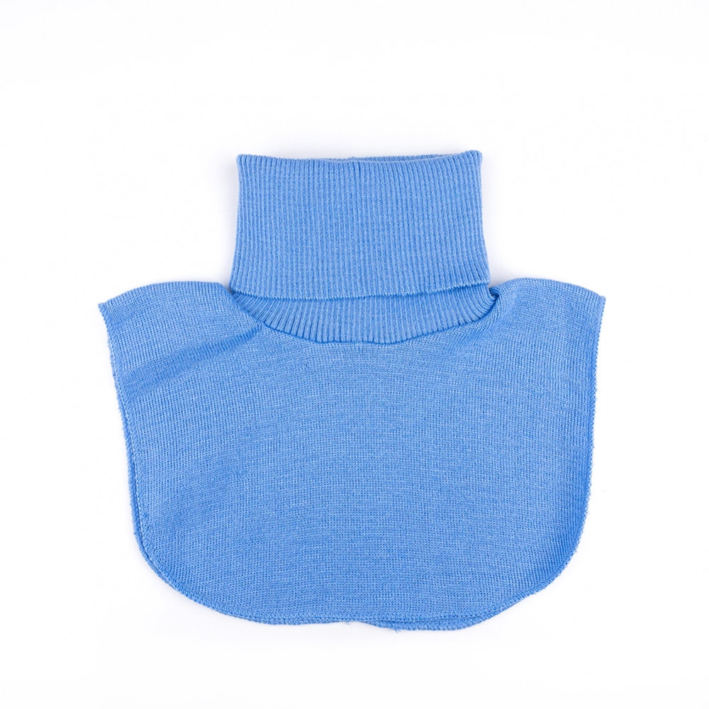 Манишка на шию Luxyart one size для дітей і дорослих блакитний (KQ-803)