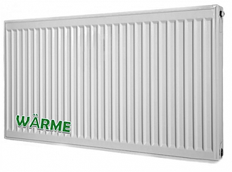 Сталевий радіатор Warme 22k 500*400 бокове підключення