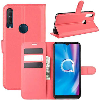 Чохол-книжка Litchie Wallet для Alcatel 1S 2020 (5028Y) Red