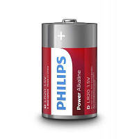 Батарейка Philips D LR20 Power Alkaline * 2 (LR20P2B/10), фото 2