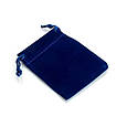 Мішечок оксамитовий синій (70х50 мм), фото 2