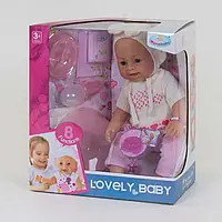 Функциональный пупс WarmBaby "Lovely baby" 42 см с аксессуарами 8040-557