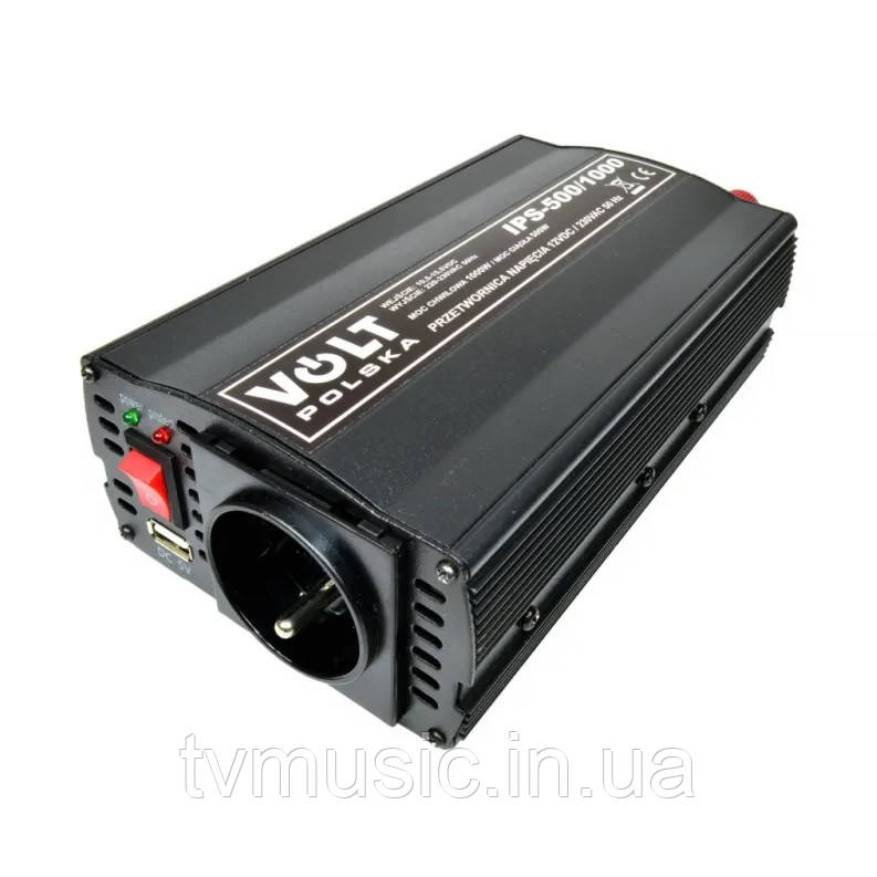 Перетворювач напруги Volt IPS-500/1000 12V/230V 500/1000W