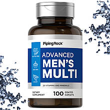 Вітаміни для чоловіків Piping Rock Advanced Men's Multi 100 таблеток (каплетс)