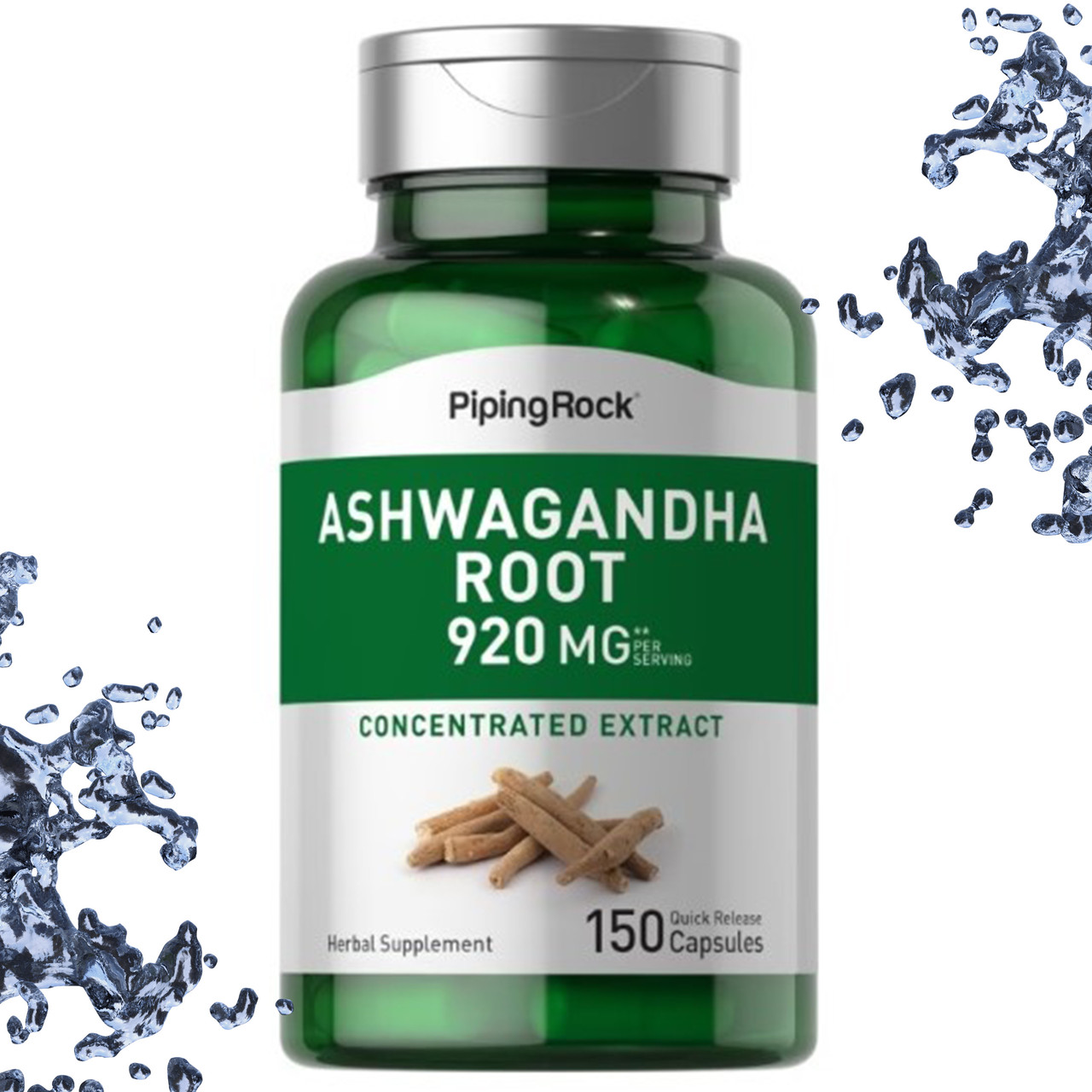 Ашваганда Piping Rock Ashwagandha Root 920 мг на порцію 150 капсул