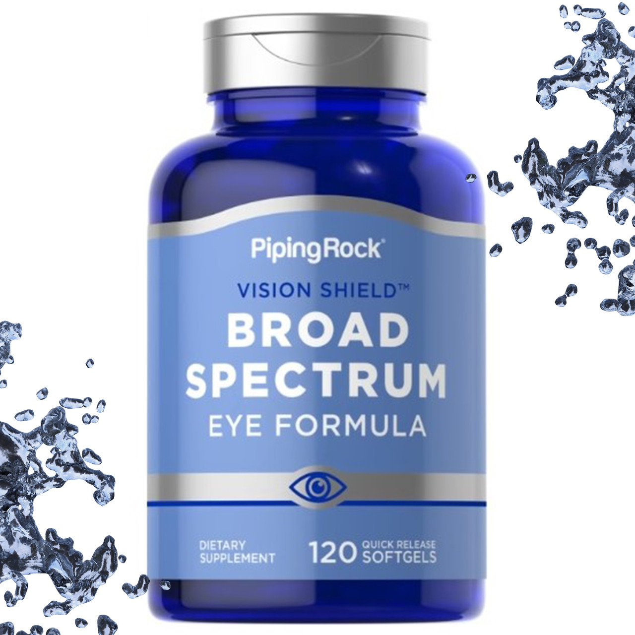 Вітаміни для очей Piping Rock Broad Spectrum Eye Formula 120 гелевих капсул, фото 1