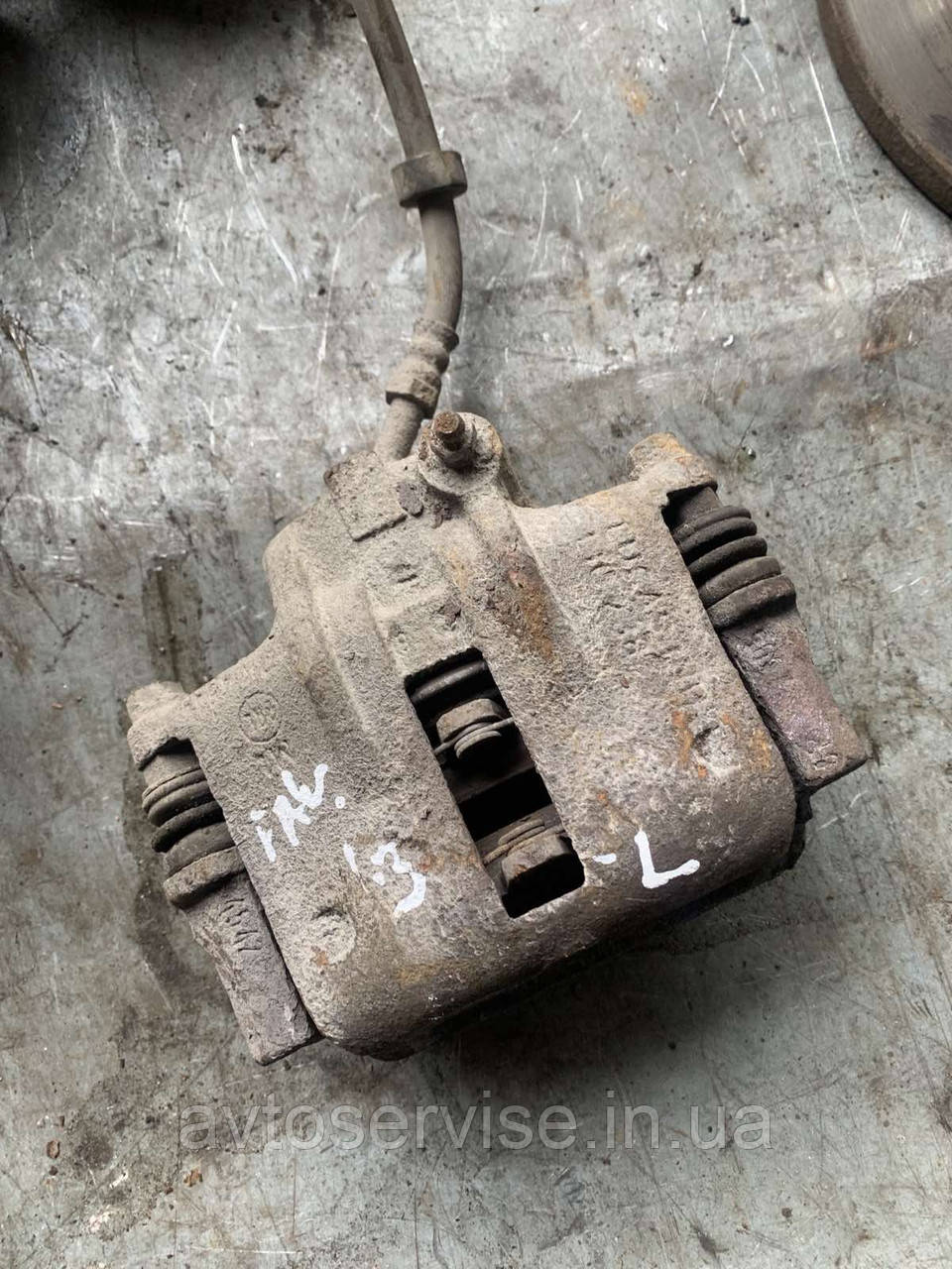 Суппорт задній лівий Skoda Favorit 1.3, фото 1