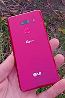 Задня кришка LG G8 оригінал червона зі сканером відбитків