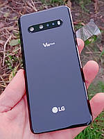 Задня кришка LG V60 оригінал чорна з лінзою камери