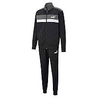 Чоловічий Спортивний костюм Puma Cb Retro Tracksuit Cl Puma Black 585847-01, Чорний, Розмір (EU) — 52/54