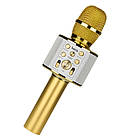 Караоке мікрофон HOCO BK3, золотий, фото 2