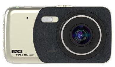 Автомобільний відеореєстратор DVR CT503 1080P з двома камерами