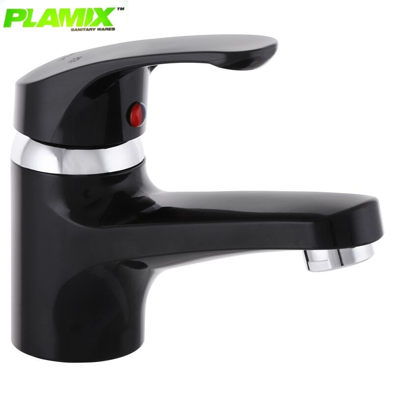 Змішувач для умивальника Plamix Afina 001 Black